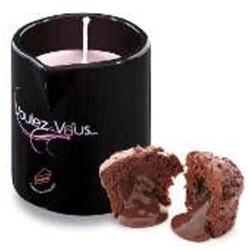 Huiles De Massages : Huile De Massage Bougie De Massage Gourmande Fondant Au Chocolat - 180 Gr