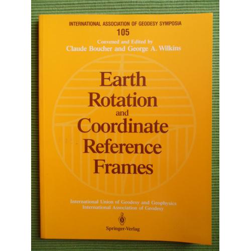 Earth Rotation And Coordinate Reference Frames