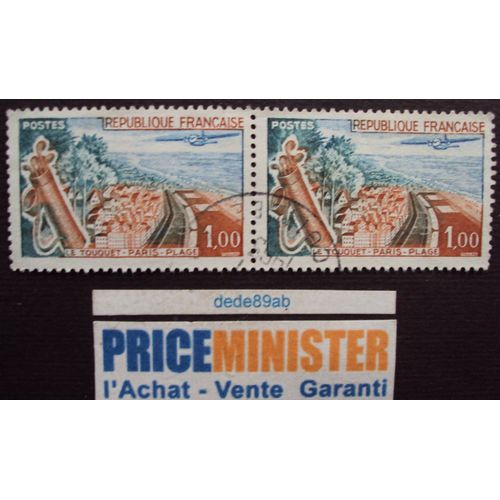 France..2 Timbres.Le Touquet Paris-Plage (Pas-De -Calais) Oblitérés
