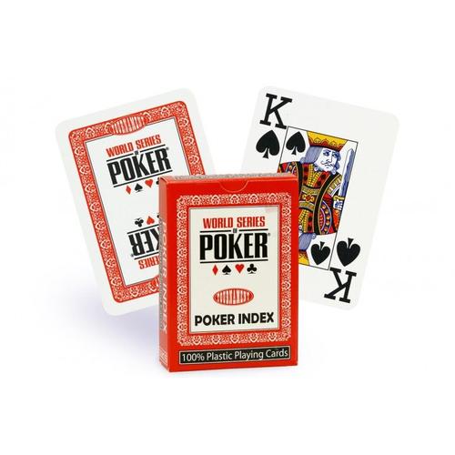 Cartes Wsop Poker / Jumbo Rouge
