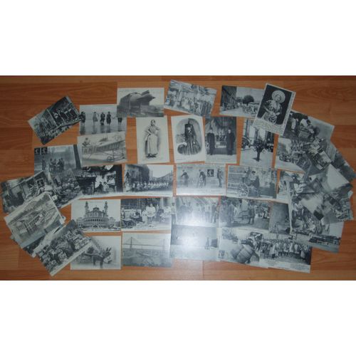 Lot De 58 Reproductions De Cartes Postales Anciennes - Collection "Cartes D'autrefois" - Folklore, Monuments De France Toutes Regions