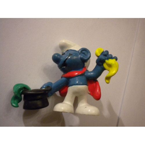 Schtroumpf Magicien Germany Variante Couleur Figurine Collection Schtroumpfs Smurf Schtroumpf