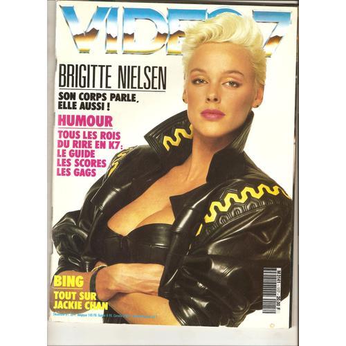 Video 7 Brigitte Nielsen 8p/ Jackie Chan 4p/ Nastassja Kinski 1p/ Alec Baldwin 1p/ Jango Edwards 1p/ Christophe Lambert & Sean Connery En Poster / Tintin 2p/ Anouk Grinberg 4p/ Francis Cabrel 2p/ Dossier Porno 117