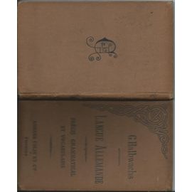 Langue Allemande - Précis Grammatical Et Vocabulaire