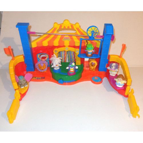 Little People Le Cirque Avec Effets  Sonore + 8 Figurines Fisher Price