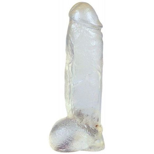 Gode Ventouse Large Cristal