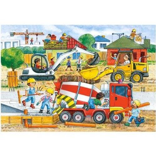 Puzzle 40 Pièces Maxi : Chantier De Construction