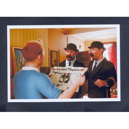 Tintin, Dupond Et Dupont - Carte Postale Neuve De Chine.