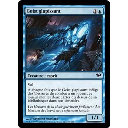 Magic The Gathering - Geist Glapissant (Shriekgeist) - Obscure Ascension - Commune