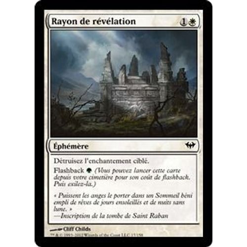 Magic The Gathering - Rayon De Révélation (Ray Of Revelation) - Obscure Ascension - Commune