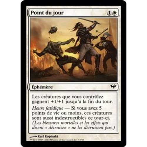 Magic The Gathering - Point Du Jour (Break Of Day) - Obscure Ascension - Commune