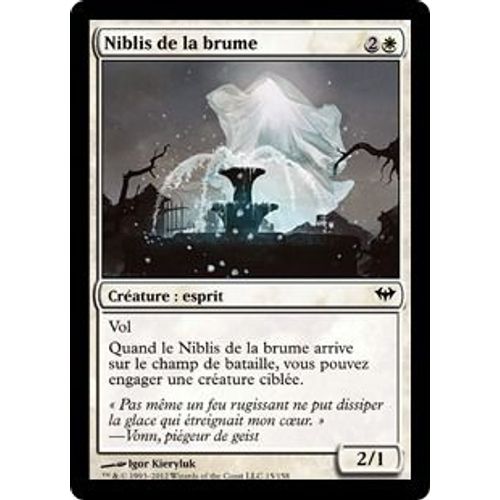 Magic The Gathering - Niblis De La Brume (Niblis Of The Mist) - Obscure Ascension - Commune