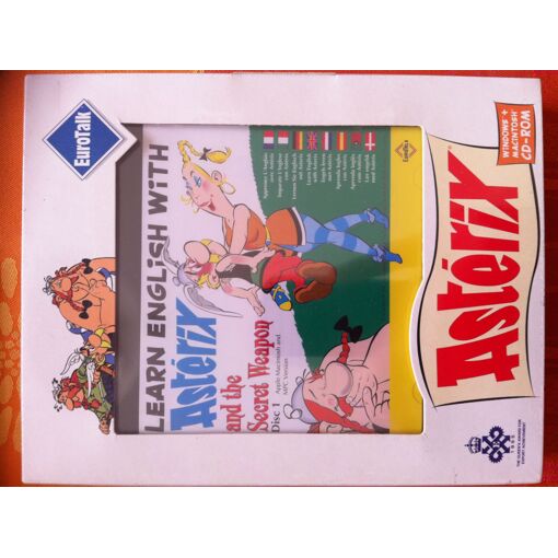 Jeu éducatif 'Apprenez L'anglais Avec Astérix' – Pour Windows Et Mac, Très Bon état