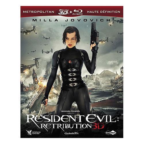 Resident Evil : Retribution - Combo Blu-Ray 3d + Blu-Ray - Édition Boîtier Steelbook