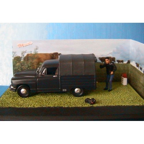 Simca Intendante Bachee Rn9 Clermont Ferrand Saint Flour L'agriculteur Ixo 1/43 Massiac-Ixo