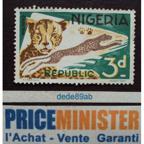 Nigéria.. 3d Républic  " Léopard "  Non Oblitéré.