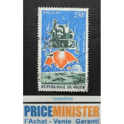 Niger.. 250f Poste Aérienne. " Apollo X I V " Oblitéré.