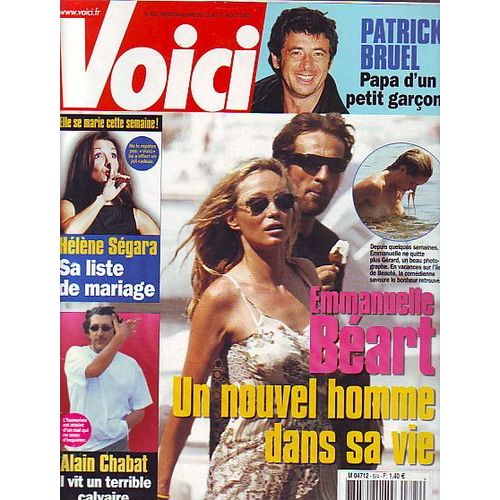 Voici Emmanuelle Beart 2p/ Bruel 2p/ Helene Segara 2p/ Orlando Bloom 1p/ Alain Chabat & Ophelie Winter 2p/ Raphael & Melanie Thierry 1p/ Vanessa Demouy 1p/ Elsa Zylberstein & Antoine De Caunes 2p/  824