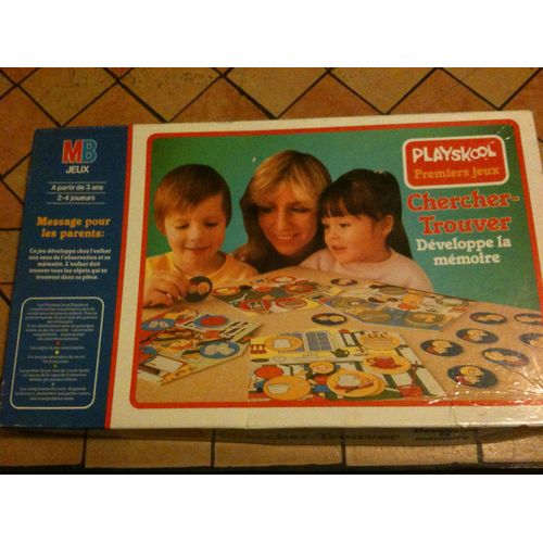 Jeu Playskool Chercher-Trouver Développe La Mémoire