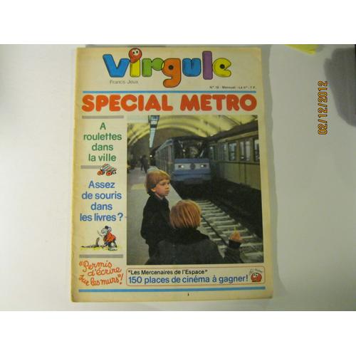 Virgule N°18 - Special Metro
