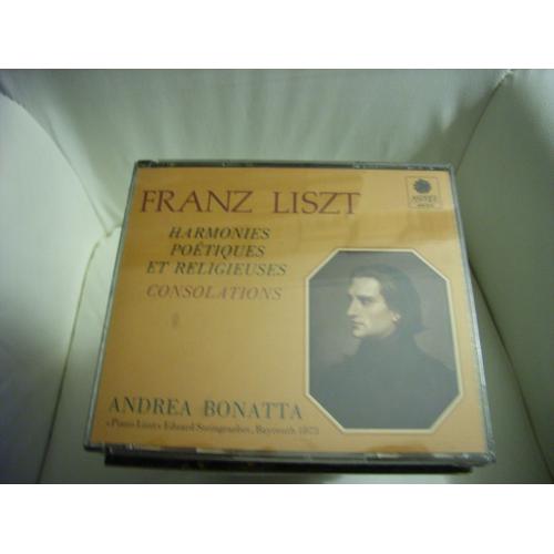 Harmonies Poetiques & Religieuses, Consolations Bonatta, Piano De Liszt