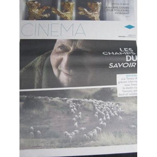 Suppl. Cinéma De Libération Du 10/02/10 : Le Temps Des Graces/Dominique Marchais