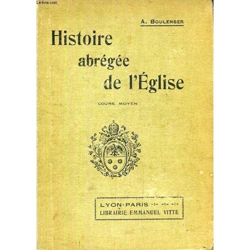 Histoire Abregee De L'eglise, Cours Moyen