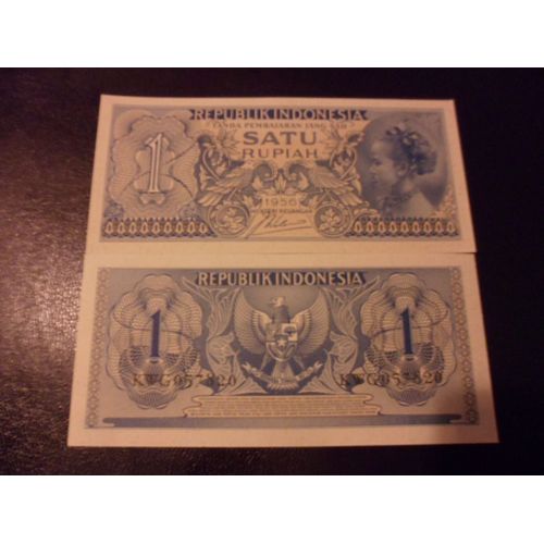 Indonesie 1 Rupiah 1956  Neuf/Unc !!