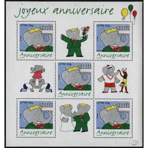 Timbres Pour Annivesaire Babar