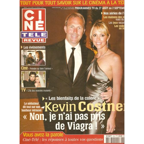 Cine Revue Gloria Estefan 1p/ Carmen Electra 2.5p/ Kevin Costner 4p/ Jean Claude Drouot 2p/ Paul Newman 4p/ Depardieu 2p/ Coluche 1/2p/ Brialy 1/2p/ William Hurt 1/2p/ Bernard Giraudeau 1/2p/ Montand 1/2p/ Halle Berry 1/2p/  534