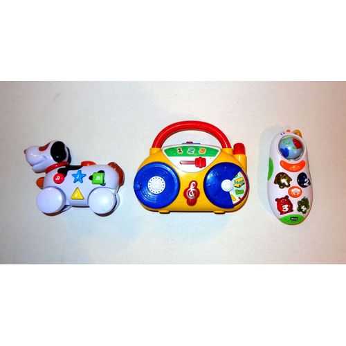 Jouets Musicaux 1er Age Telephone Radio Chien Chicco