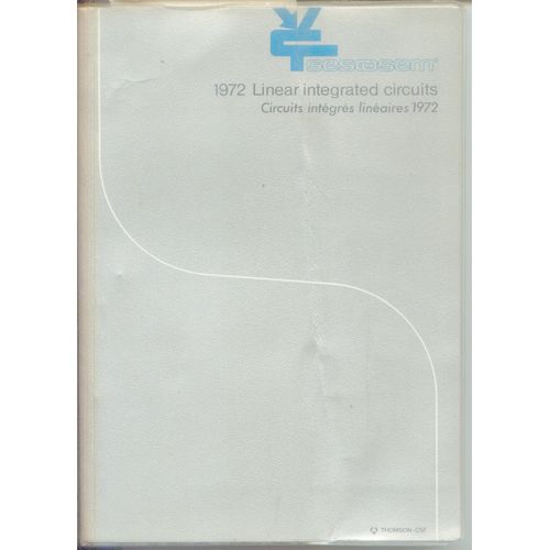 Linear Integrated Circuits 1972