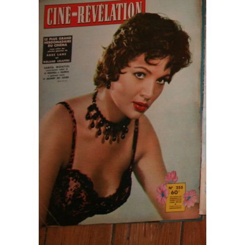 Cine Revelation Dany Saval 1/2p/ Maria Schell 6p/ Maurice Ronet 1p/ Robert Mitchum Wagner 3p/ Danielle Darrieux 2p/ Marie Jose Nat Roger Dumas 1.5p/ Sarah Montiel 4p/ Roland Lesaffre Poster/ Don Murray 1p/ Yvonne De Carlo Dos De Couv 255