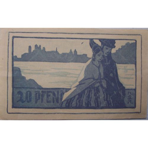 Billet De Nécessité 20pf  Allemagne  1921 Passau