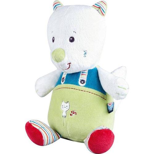 Sucre D'orge Peluche Petit Chat Vintage Pistache