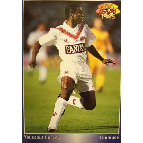 Carte Panini Official Football 1995 Youssouf Fofana N° 32