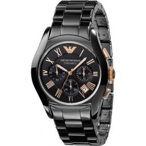 Montre Homme Emporio Armani Ceramica Ar1410 En Céramique