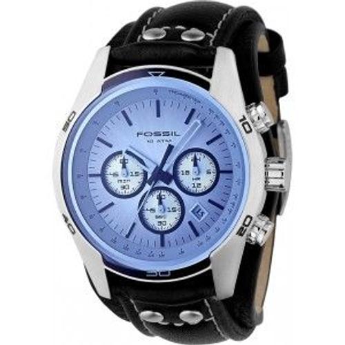 Fossil Montre Noir Chronographe Hommes Coachman Ch2564