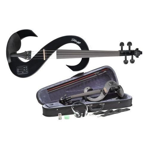 Violons Electriques Stagg Evn44 Bk