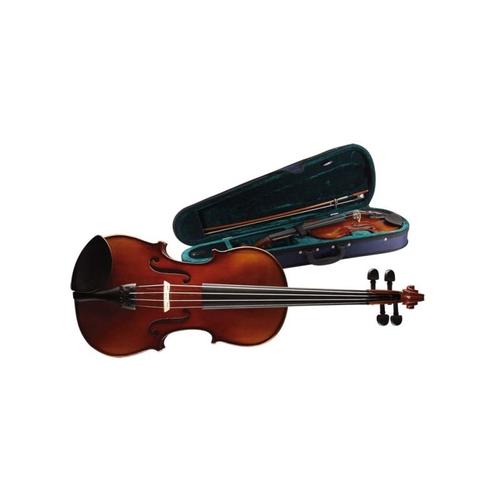 Étui à violon 4/4 Taille Professionnel de forme triangulaire Violon Étui  rigide Jaune Intérieur Parties de violon