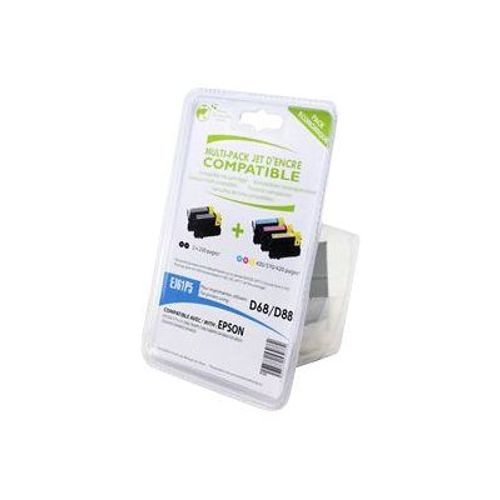 CDiscount - Pack de 5 - noir, jaune, cyan, magenta - cartouche d'encre (équivalent à : Epson T061 ) - pour Epson Stylus D68, D88, DX3800, DX3850, DX4200, DX4250, DX4800, DX4850