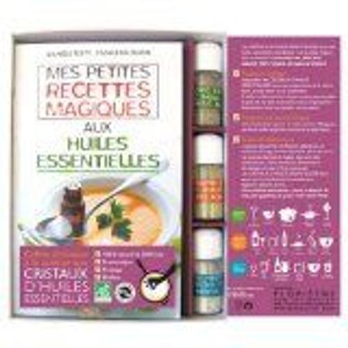 Livre-Coffret D'initiation À La Cuisine Aux Huiles Essentielles