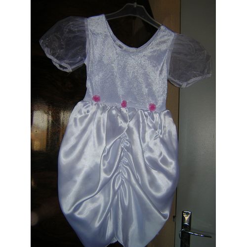 Robe De Déguisement Ou De Soirée 4-6 Ans 100% Polyester.