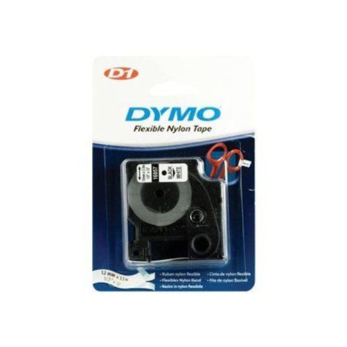 DYMO D1 - Ruban en nylon flexible - noir sur blanc - Roll (1.2 cm x 3.5 m) 1 rouleau(x) - pour ExecuLabel LM150; LabelMANAGER