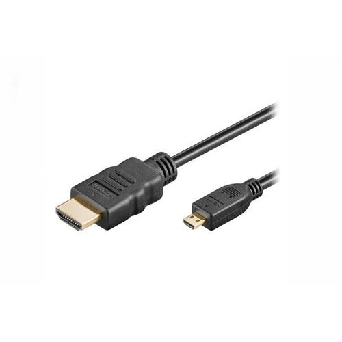 mr!tech Câble HDMI  HDMI Micro D pour Gopro Hero3 Black, White & Silver Edition