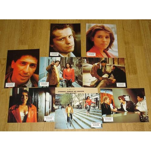 J'aurais Jamais Du Croiser Son Regard - Jeu De 8 Photos D'exploitation Cinématographique - Format 21x27 Cm - Un Film De Jean-Marc Longval Avec Nathalie Cardone, Smain, Luc Thuillier - Année 1989