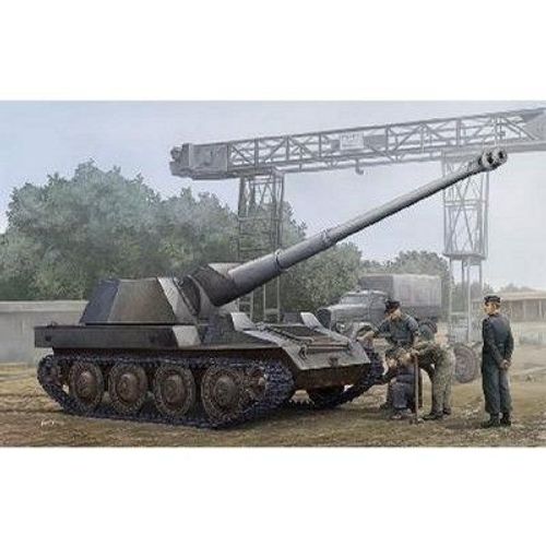 Maquette Char : Canon Anti Char Automoteur Allemand Krupp Steyr Waffentrager 1945-Trumpeter
