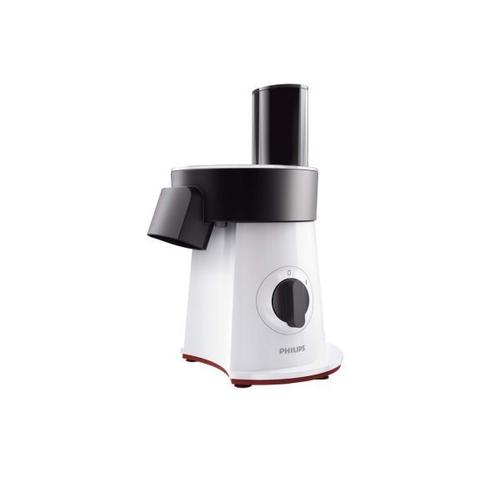 Philips Viva Collection SaladMaker HR1388 - Robot multi-fonctions - 200 Watt - blanc/noir/rouge étoile