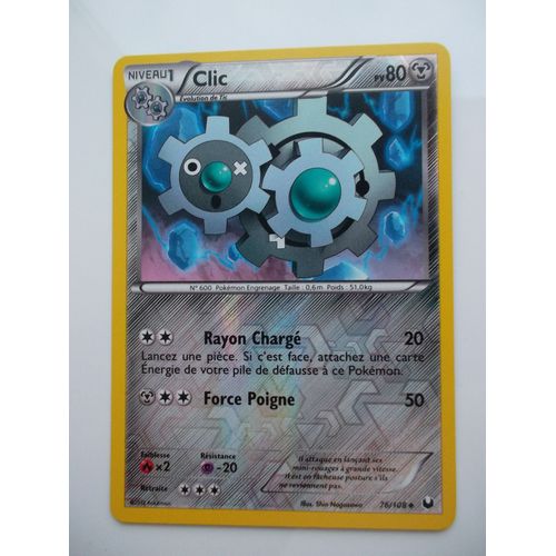 Clic - 76/108 - Reverse - Explorateurs Obscurs - Neuve -
