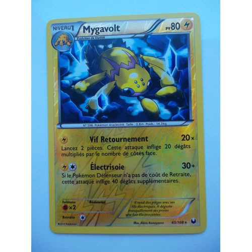 Mygavolt - 43/108 - Reverse -Rare - Explorateurs Obscurs -